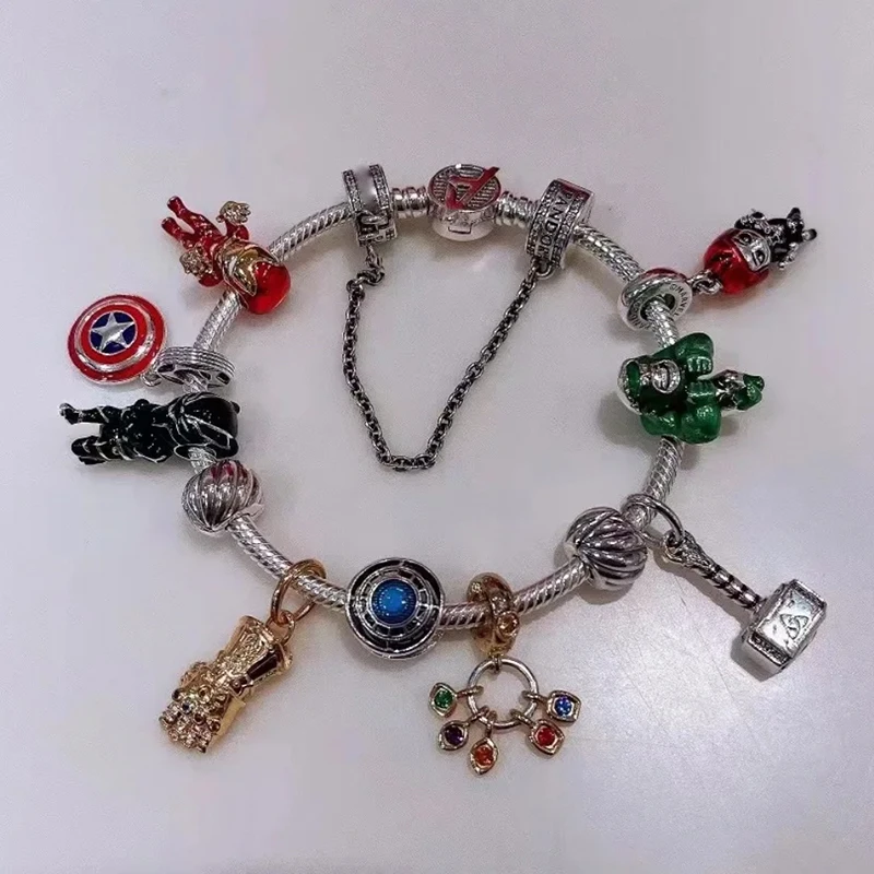 

2022 New Hot Sale 925 Silver Sparkling Creative Charm Beads Fit Original Pandora Bracelet Pendant Necklace DIY Jewelry Gift