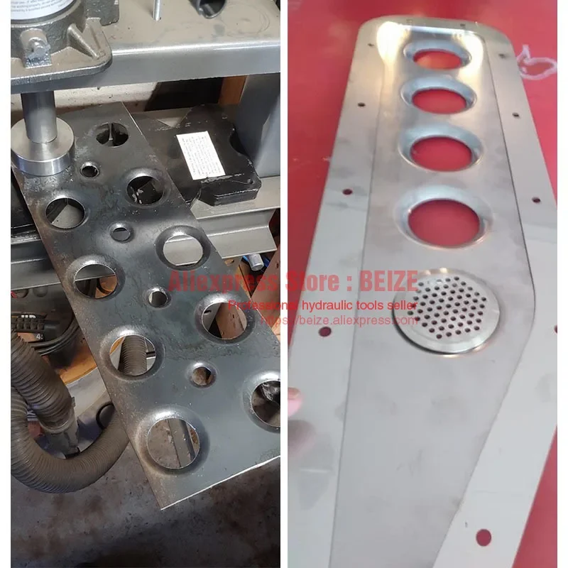 Обновленный набор из трех штампов с ямочками 1/2 дюйма 3/4 1 дюйм можно использовать