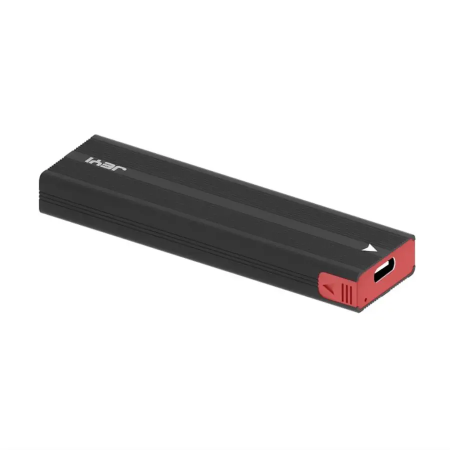 

Aluminum Alloy M2 SSD Mobile Hard Disk Box M.2 to USB3.1 Gen2 10Gbps Type C External Enclosure Case for NVME 2242 2260 2280 SSD