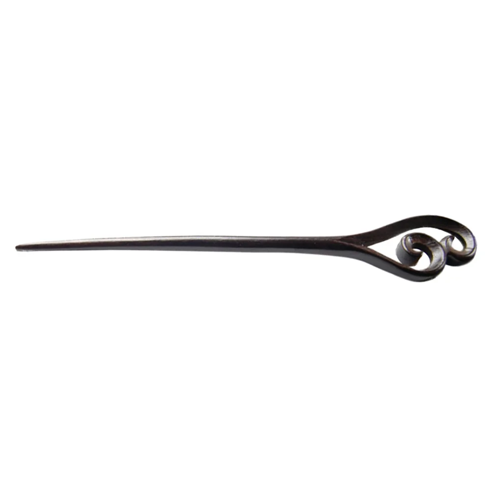 

Chinese Hair Chopsticks Vintage Hollow Out Hair Wood Hairpin Chignon Pin for