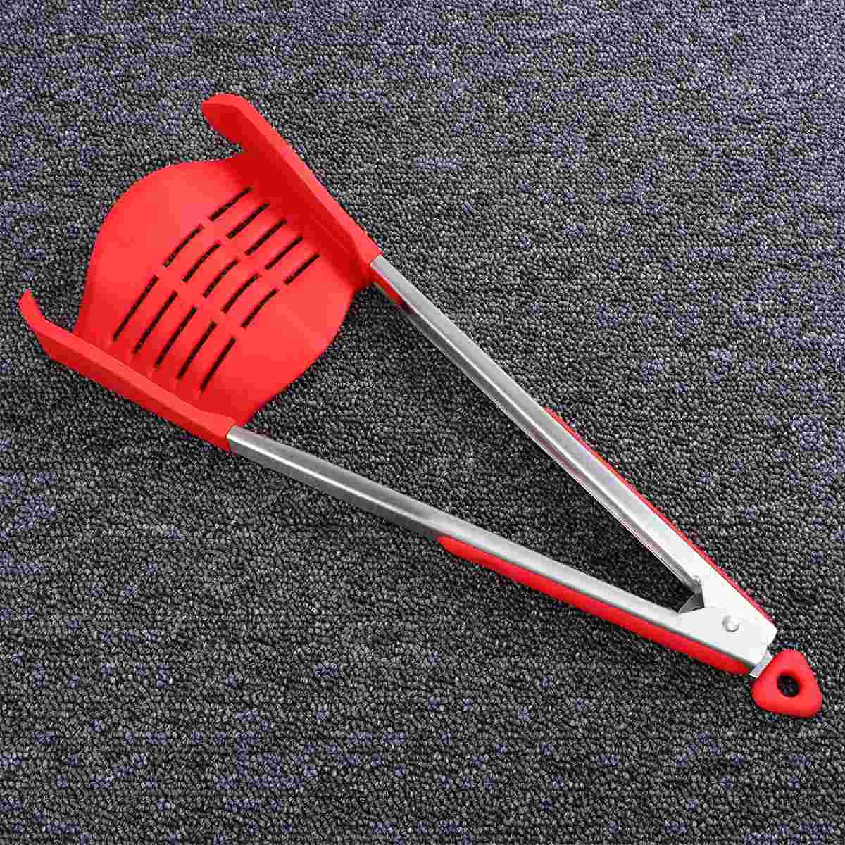 

Tongs Spatula Clip Cooking Siliconefood Inkitchen Barbecue Tong Steak Breadturner Grill Grilling Multifunctional Baking Egg