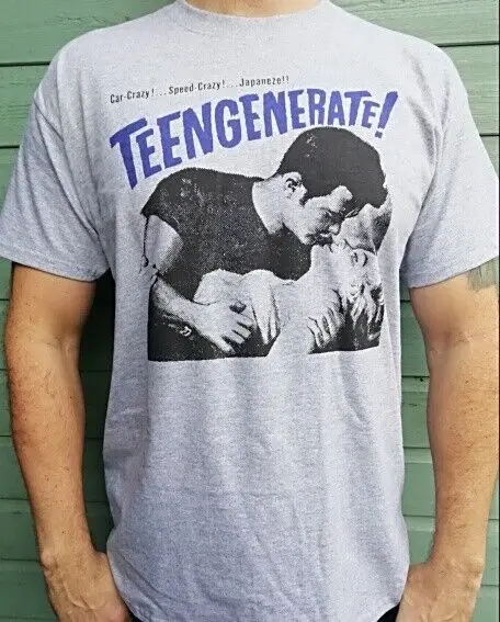 Футболка Teengenerate с надписью Garage Punk Music Oblivians The New Bomb Turks Reatards 031