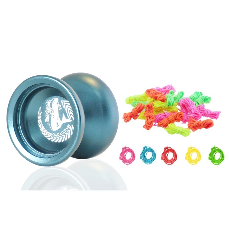 

YOYO MAGICYOYO 1X N12 SHARK HONOR String Trick Deep Blue & Magicyoyo 100% Polyester Professional Yoyo Strings For Responsive And