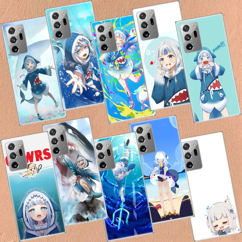 

Gawr Gura Hololive Anime Phone Case For Galaxy A71 A51 5G A41 A31 A21S A11 A70 A50 A40 A30 A20E A10 A01 Samsung A9 A8 A7 A6 Plus