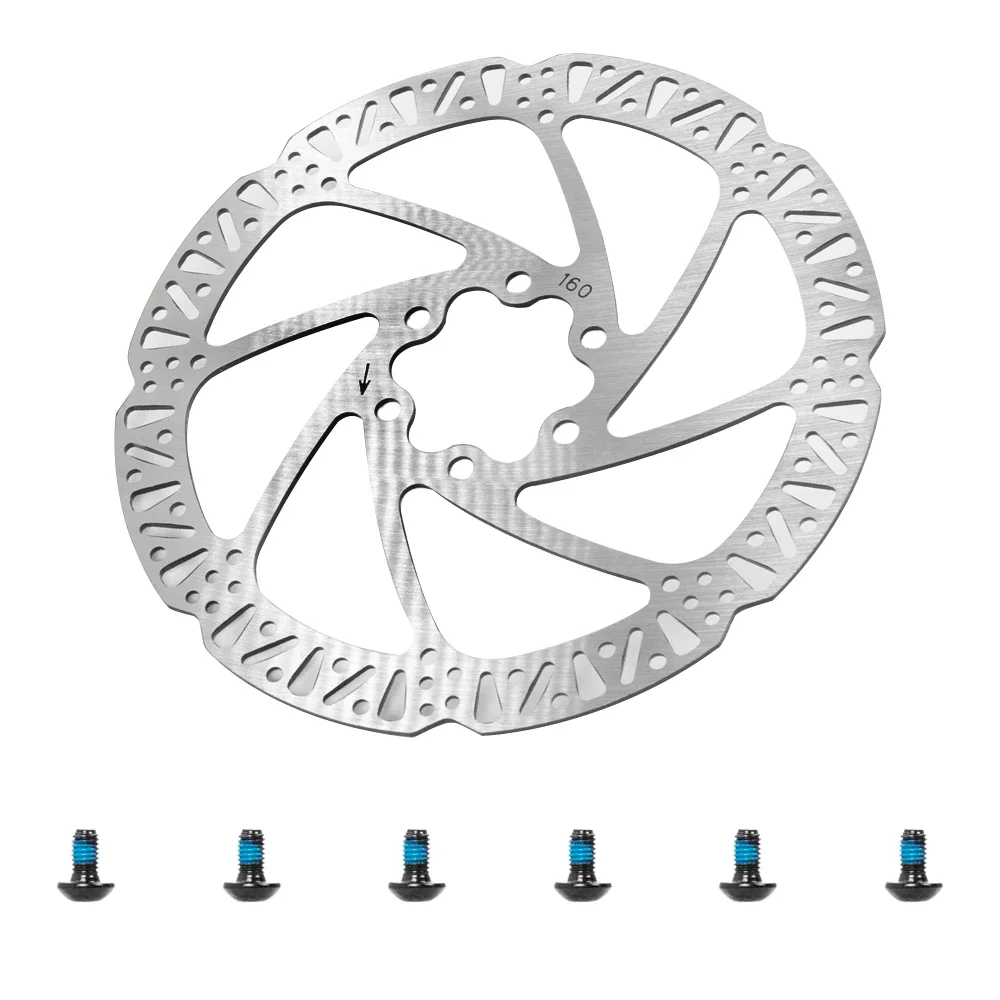 Тормозной диск 160 мм для электроскутера Teverun Fighter 11/11 + тормозной Blade GT/GT II Kickscooter