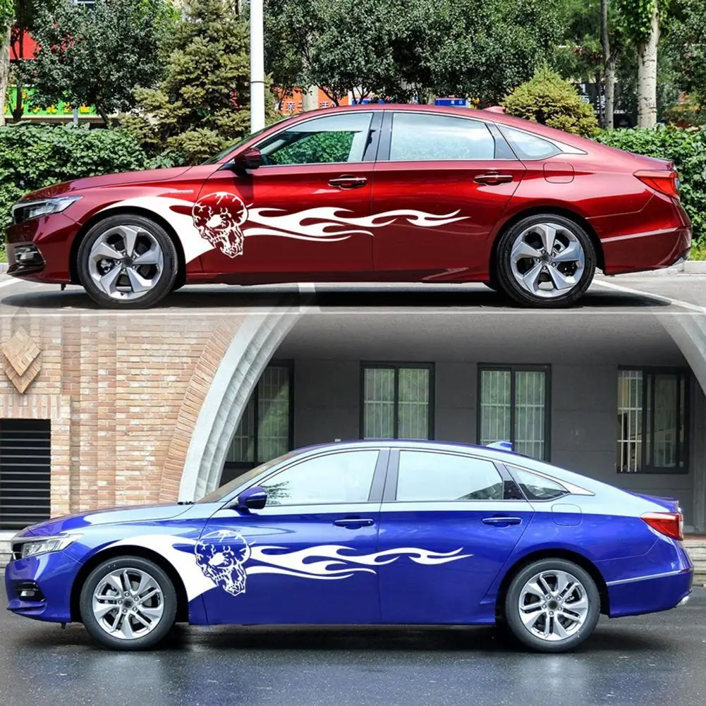 

Wear-resistant Decoration Universal Flame Totem Graphic Decal for Car