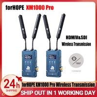 forhope xm1000 pro wireless video transmission system sdi dual hdmi support full duplex talkback transmitter receiver kit