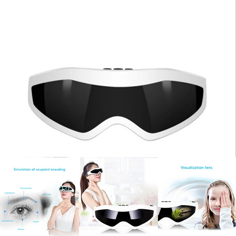 

Electric Hot Compress Eyes Care Massage Eyes Care Device Relax Vibration Magnet Therapy Eye Massager