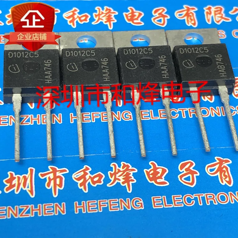 

5pcs 100% orginal new D1012C5 IDH10G120C5TO-220-2 1200V 10A