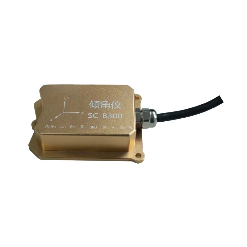 Фото Высокоточный двухосный инклинометр SC-B300 с протоколами RS485 и MODBUS RTU, гарантия 1 год, класс защиты IP67, точность 0.01 RMS №2
