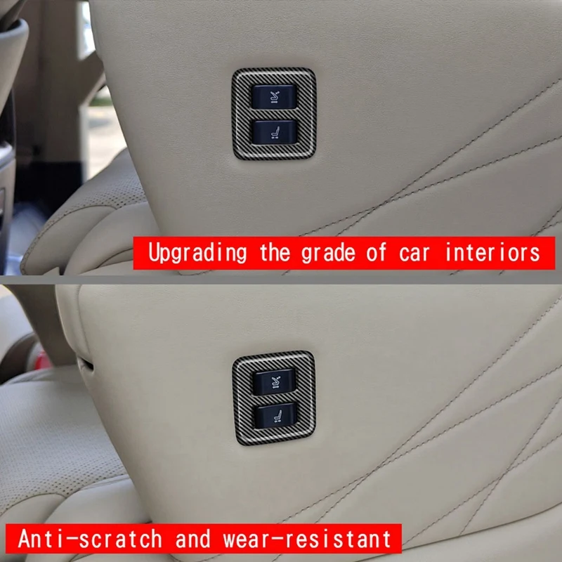Автомобильное сиденье Среднего ряда внешняя Боковая кнопка отделка рамка