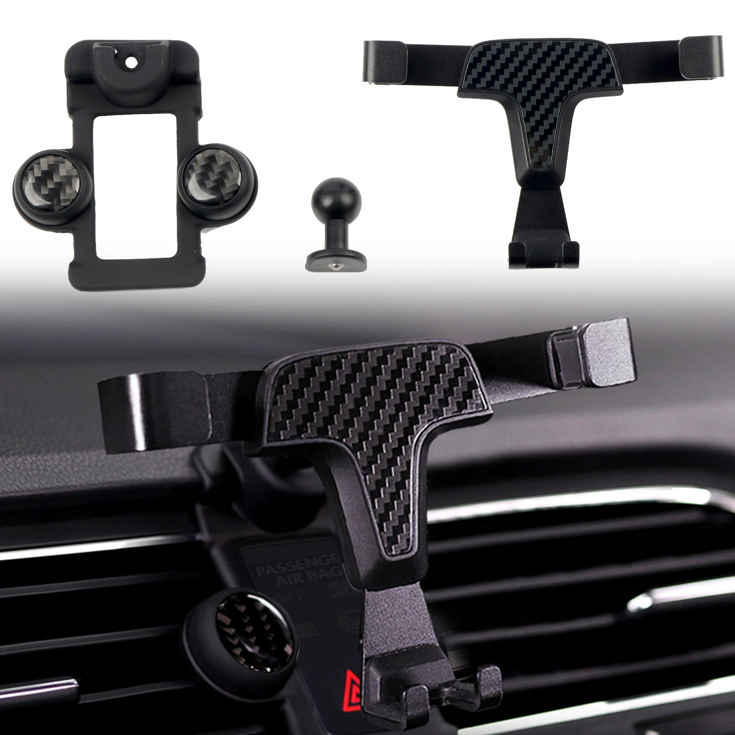 

Car Phone Holder For VW Volkswagen Tiguan MK2 2017 2018 2019 Car Air Vent Clip Mount Mobile Phone Holder Cellphone Stand Support