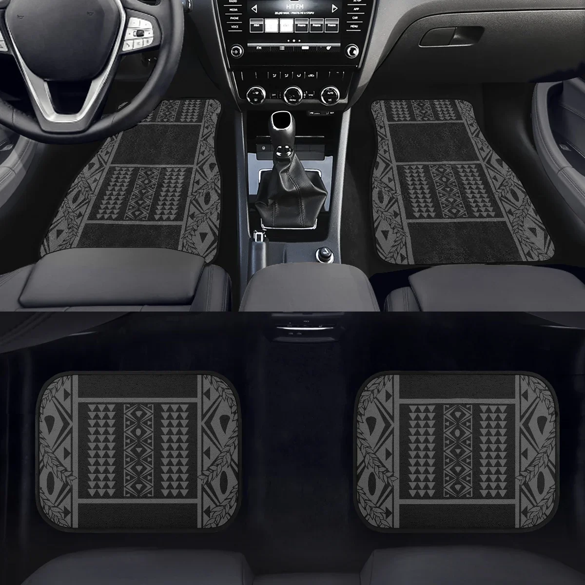 Новинка солнцезащитный козырек для автомобиля серые аксессуары с принтом в