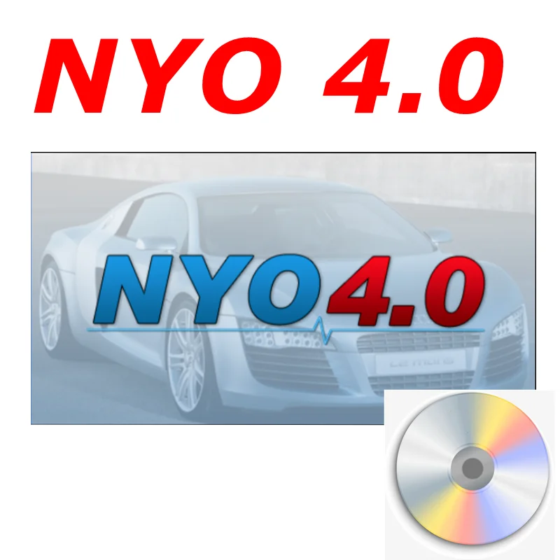 

Hot 2017 NYO 4 Full Database Airbag+Carradio+Dashboard+IMMO+Navigation CD USB Disk Car Radio nyo4 full Auto Data Repair Software