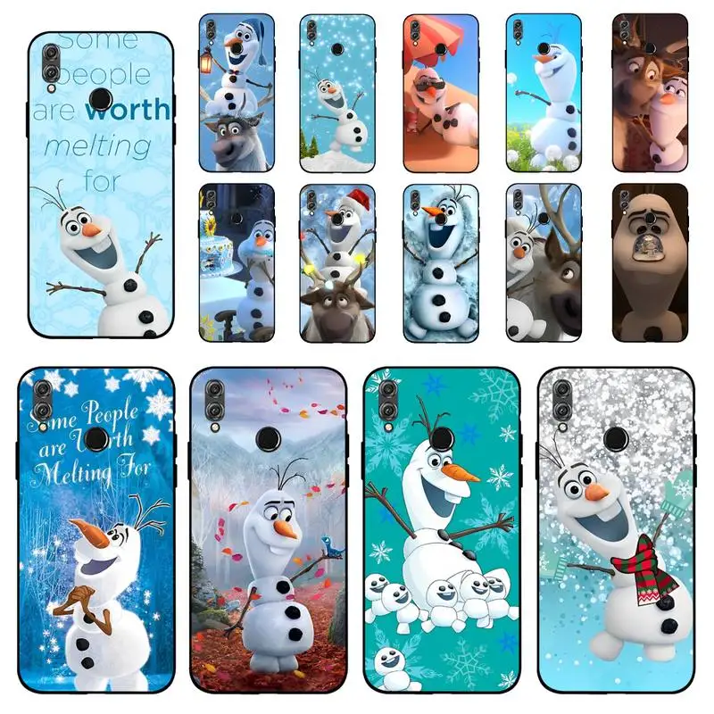 

Disney Frozen Olaf Phone Case for Huawei Honor 10 i 8X C 5A 20 9 10 30 lite pro Voew 10 20 V30