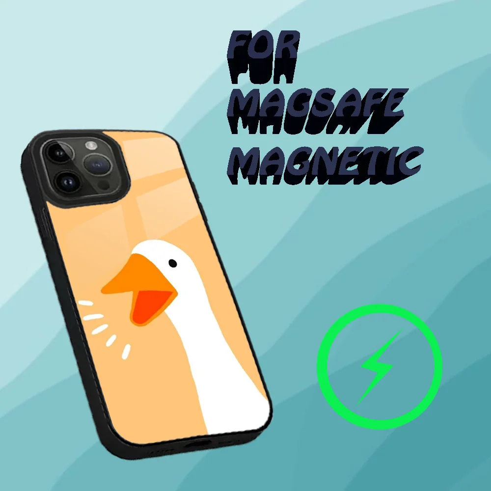 U-образный игровой чехол для телефона G-Goose iPhone 16 15 14 13 12 11 Plus Pro Max Mini Magsafe магнитная