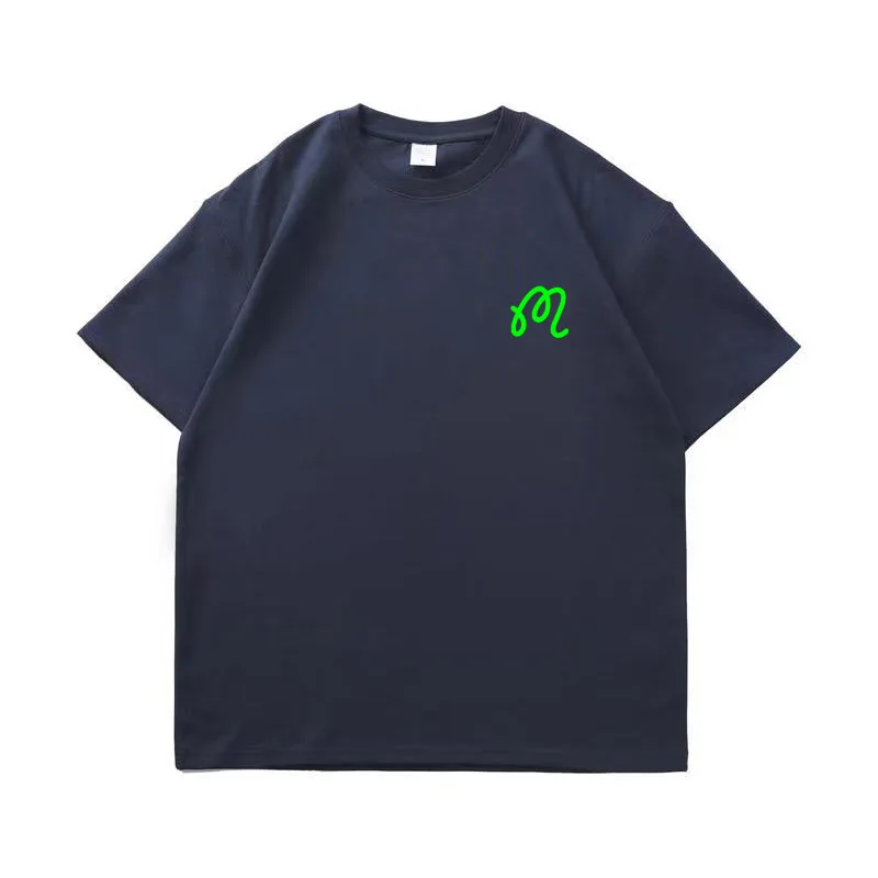 

2023 Embroidery Logo Golf T-Shirts for Men Women Short Sleeve 100% Cotton T-shirt Fashion Simple Loose Tops Summer leisure breat