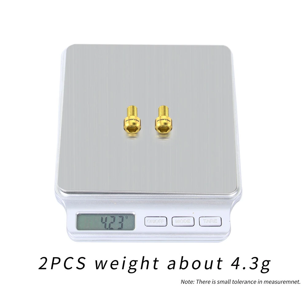 2 шт. тормоз для горного велосипеда из титанового сплава