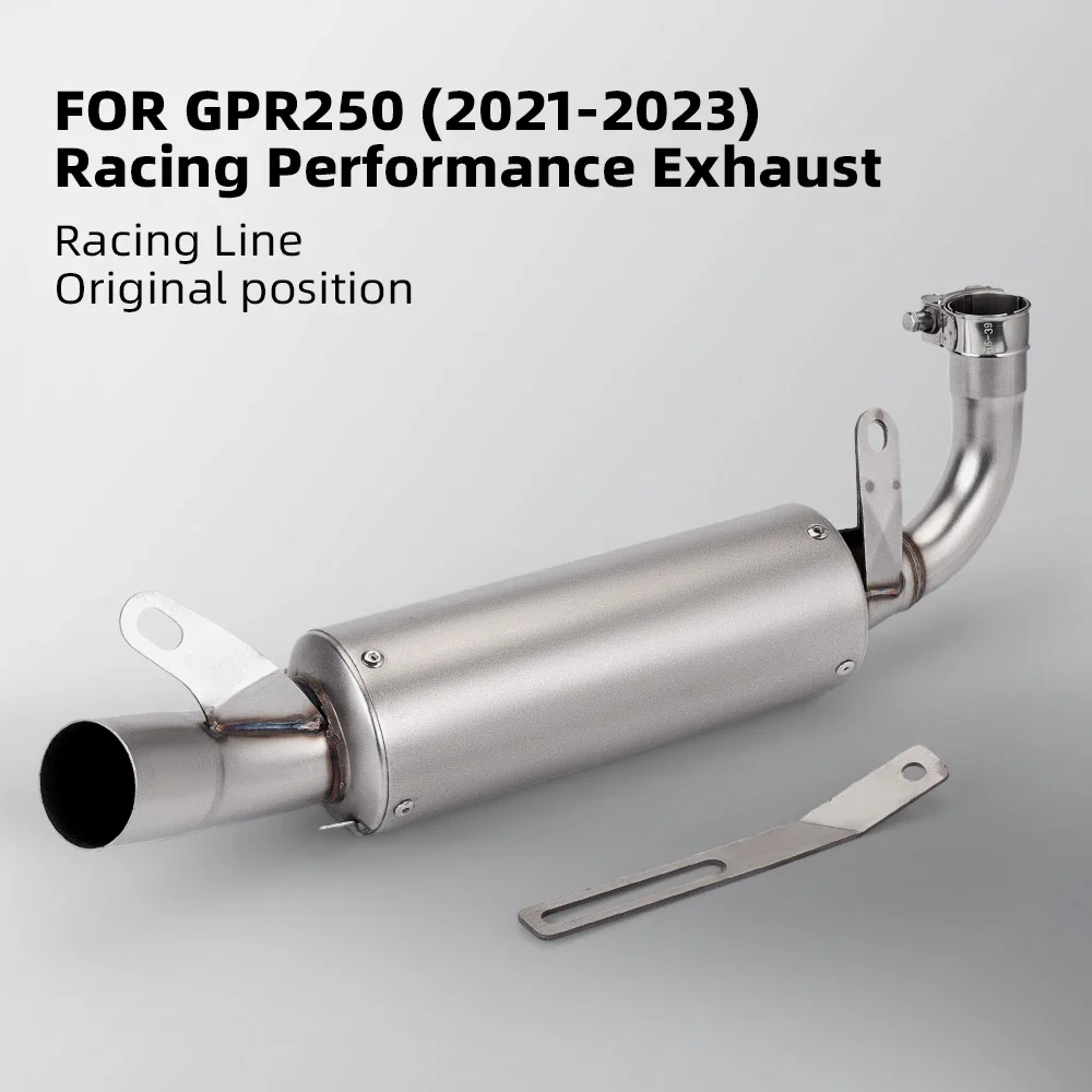 Система для выхода на мотоцикле Mid Link Pipe silenciador 50 8 мм Aprilia GPR250R GPR250S GPR250 S R 2021-2024 Espace
