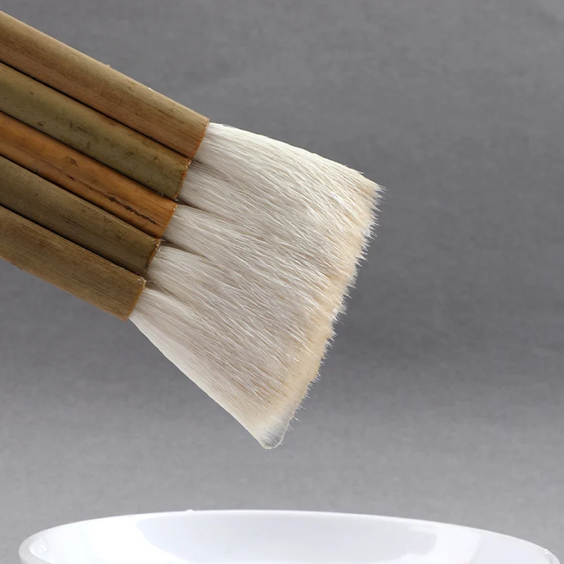 

1pcs High Quality Goat Hair Bamboo Handle Art Supplies Watercolor Artist Brush