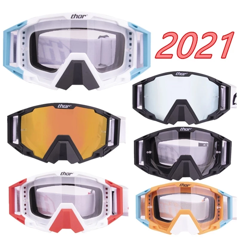 

2021 STRAM FOX Motocross Goggles Ski MX Off Road Glasses Motorbike Outdoor Cycling MTB Glass Dirt Bike Goggle