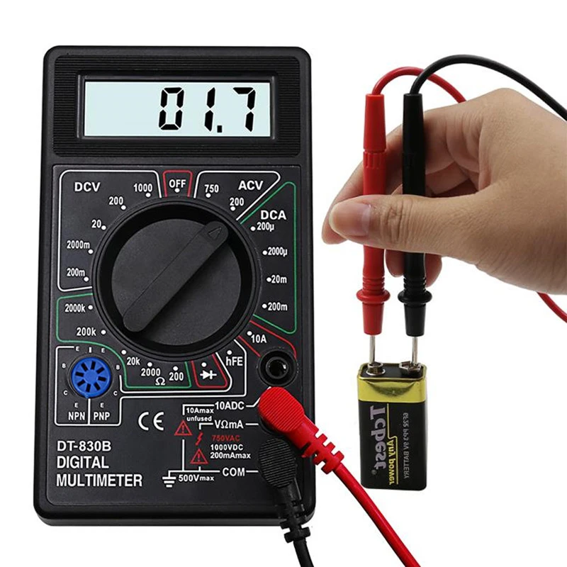 

Voltmeter LCD For Multimeter Digital DC Multimeter 750V Meter Mini Digital Ohm AC Tester 1000V probe Ammeter