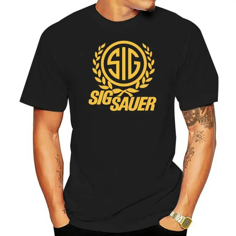 

Fashion Sig Sauer Graphic Mens T Shirt Classic