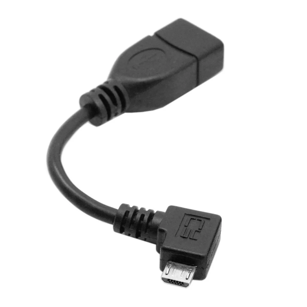 

For Cell Phone OTG Host Cable 90 Degree Right Angled Micro USB to USB Female
