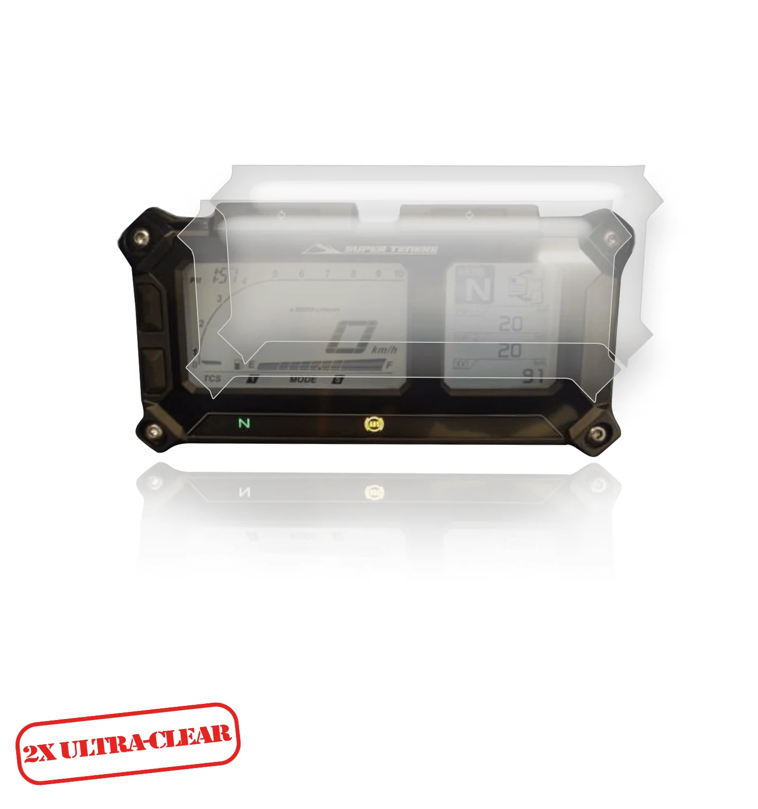 Наклейки на экран спидометра защитные чехлы для экрана от царапин Yamaha MT09 TRACER FJ09