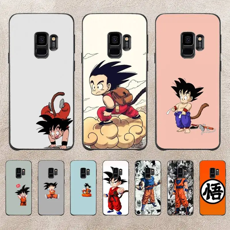 

Anime Dragons Balls Son-Gokus Phone Case For Samsung Galaxy S7 Edge Plus S9 S20Plus S20ULTRA S10lite S225G S10 Note20ultra Case