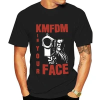 t shirt 1995 kmfdm in your face concert tour vintage reprint size s to 2xl
