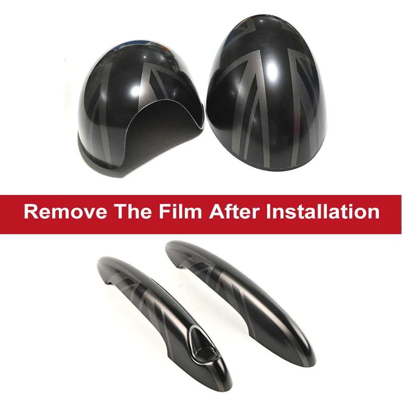 

Для MINI Cooper R55 R56 R57 R58 R59 R61 задняя крышка бокового зеркала, дверная ручка, чехол, наклейка, автомобильные аксессуары