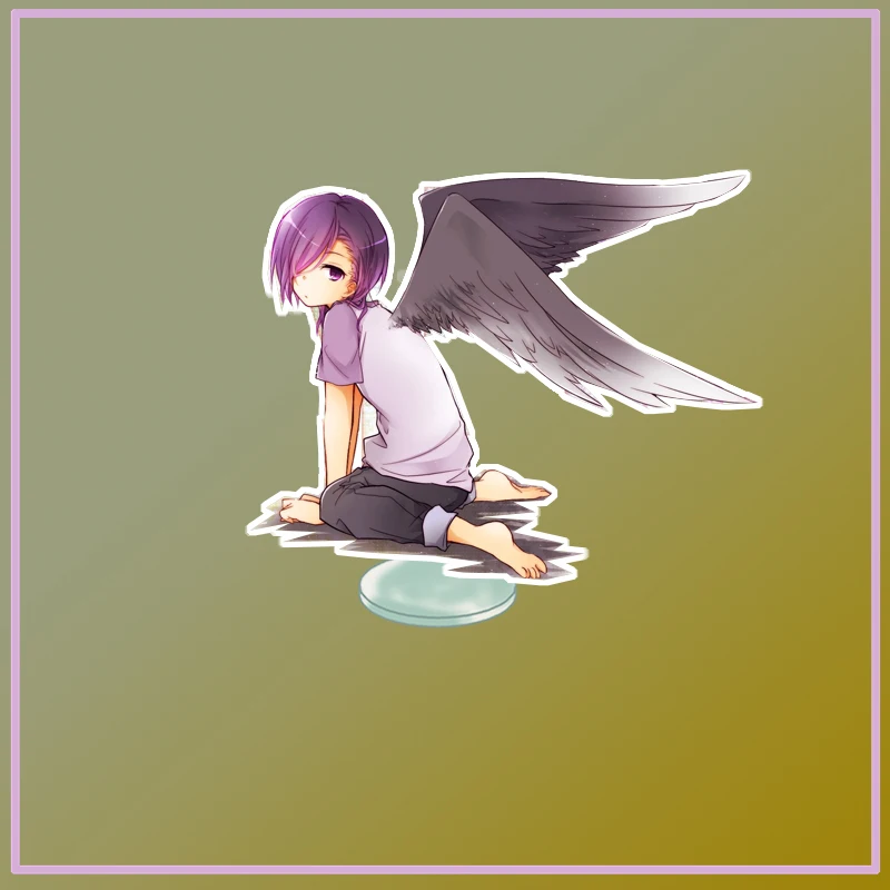 

Anime Stand The devil is a part timer Urushihara Hanzou Acrylic Figure Display Desktop Decoration 13cm