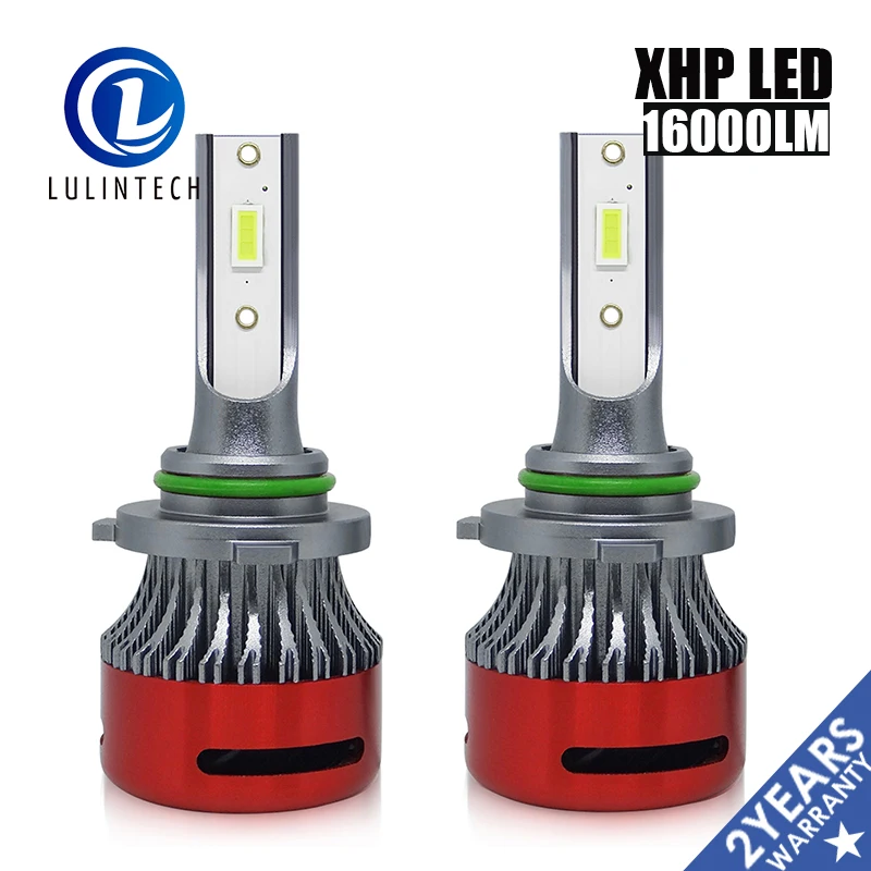 

2Pcs LED Car Lights Bulbs 12V H4 H7 880 881 9003 HB2 H11 H1 H3 H8 H9 9005 9006 HB4 H13 9004 9007 Auto Headlights 60W XHP 6500K