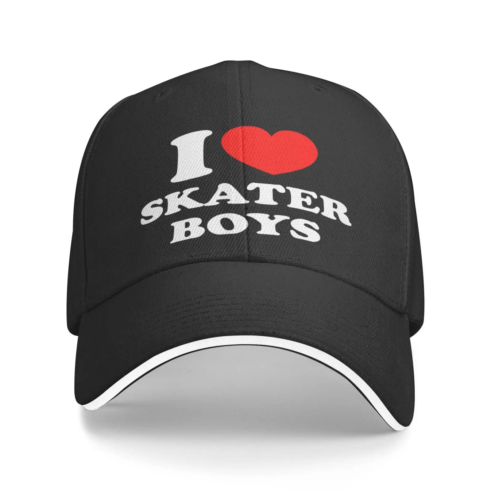

I Love Skater Boys For Skateboard Men's Caps Cap Male Summer Summer Bucket Hat Baseball Cap Brazil Hats For Girls Hip Hop Caps