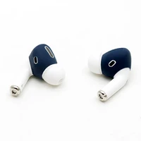1 pair ear tips useful reusable anti scratch silicone earphone cover replacement ear tips cap earphone cover