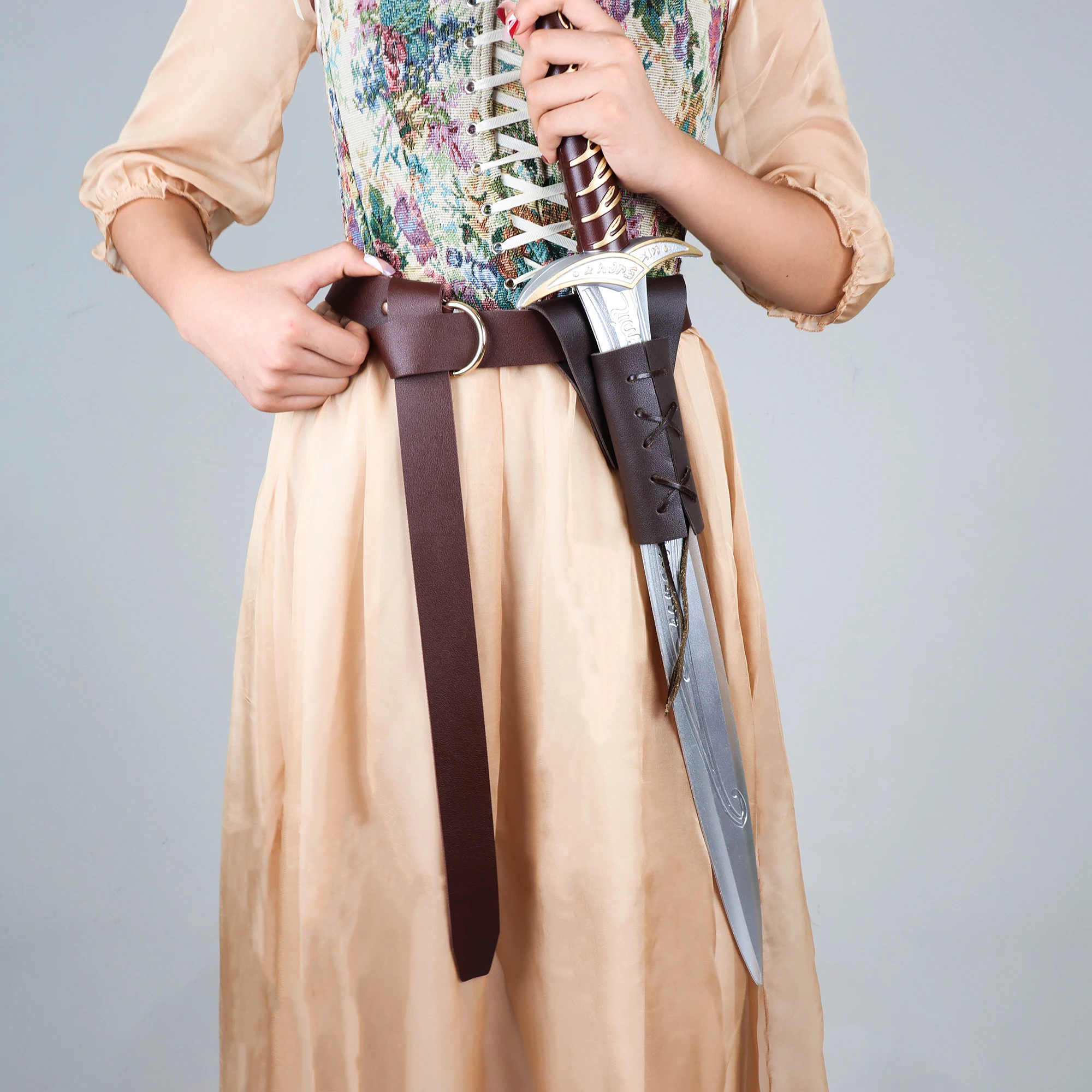 Набор из 2 предметов ремень искусственной кожи для Хэллоуина Средневековья