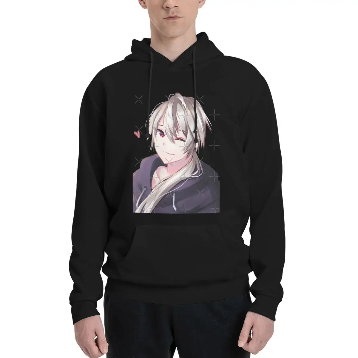 ZEN Wink толстовки с капюшоном в стиле аниме мужские комплекты