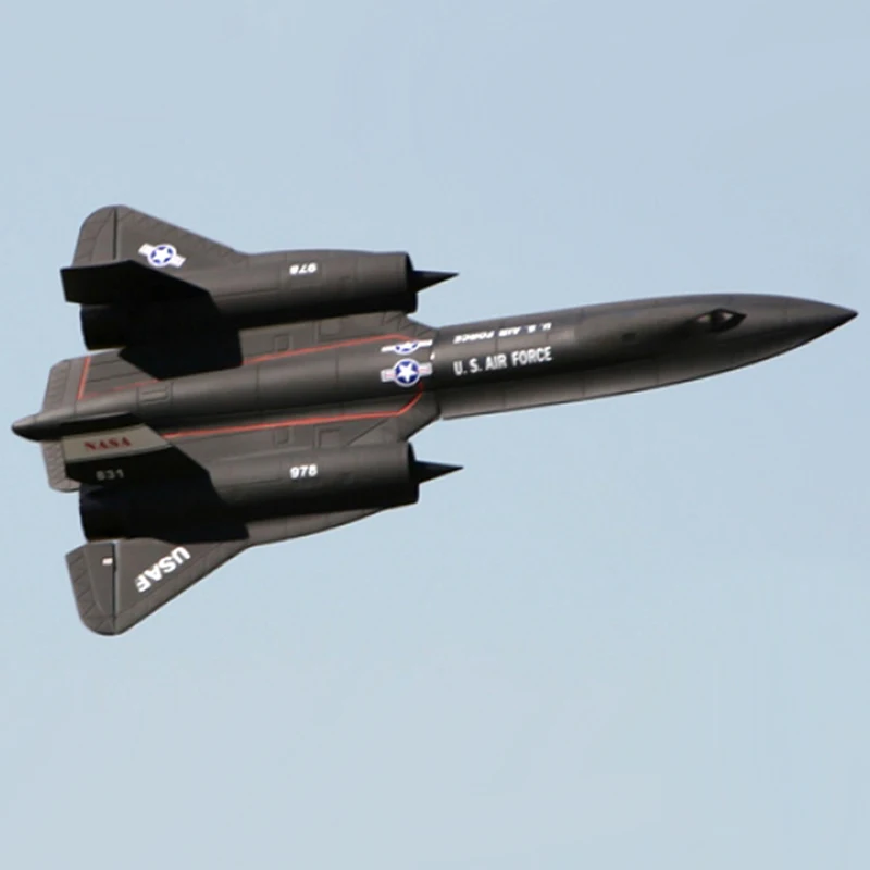 

LX/Lanxiang/полет в небе Hobby Twin 64 мм SR-71 RC Blackbird ARF/PNP модель самолета