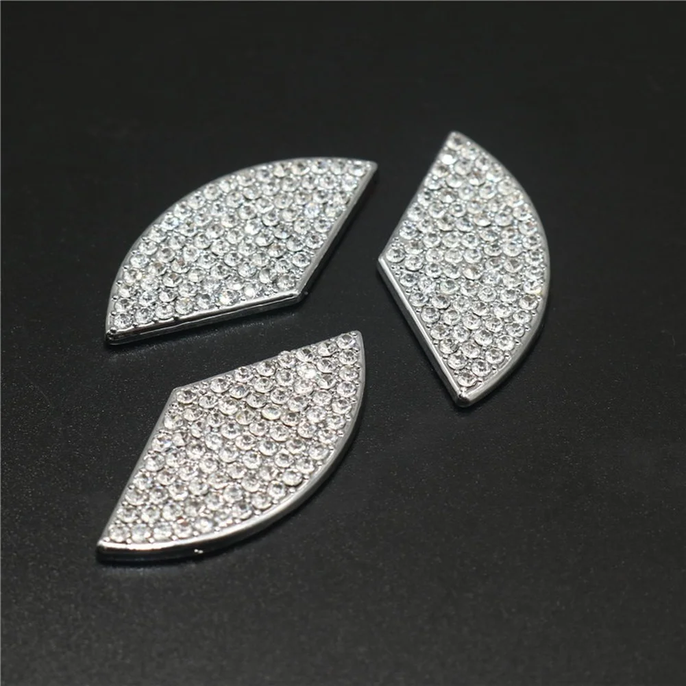 

Steering Car Wheel With Diamond Decoration Diameter 45/50mm Car Decoration Modification Parts Car Logo Decoration