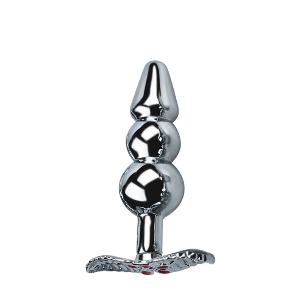 Анальная пробка из нержавеющей стали металлическая стимулятор анальные