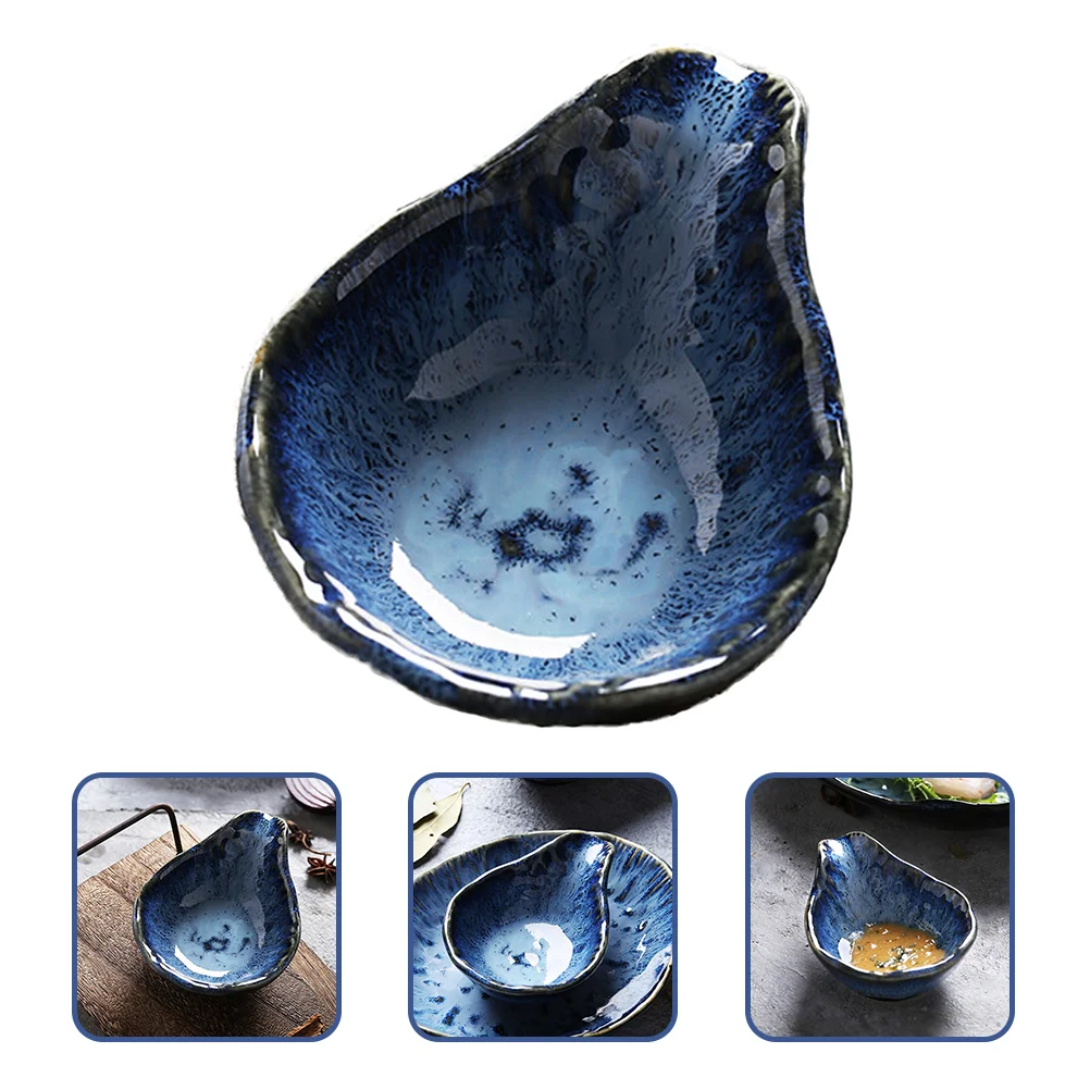 

Sauce Bowls Dish Ceramic Dishes Dipping Bowl Plate Seasoning Soy Snack Side Condiment Rest Dessert Spoon Appetizer Vinegar