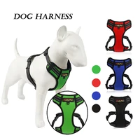 medium and large dogs and cats pet chest straps reflective breathable adjustable outdoor walking pet supplies