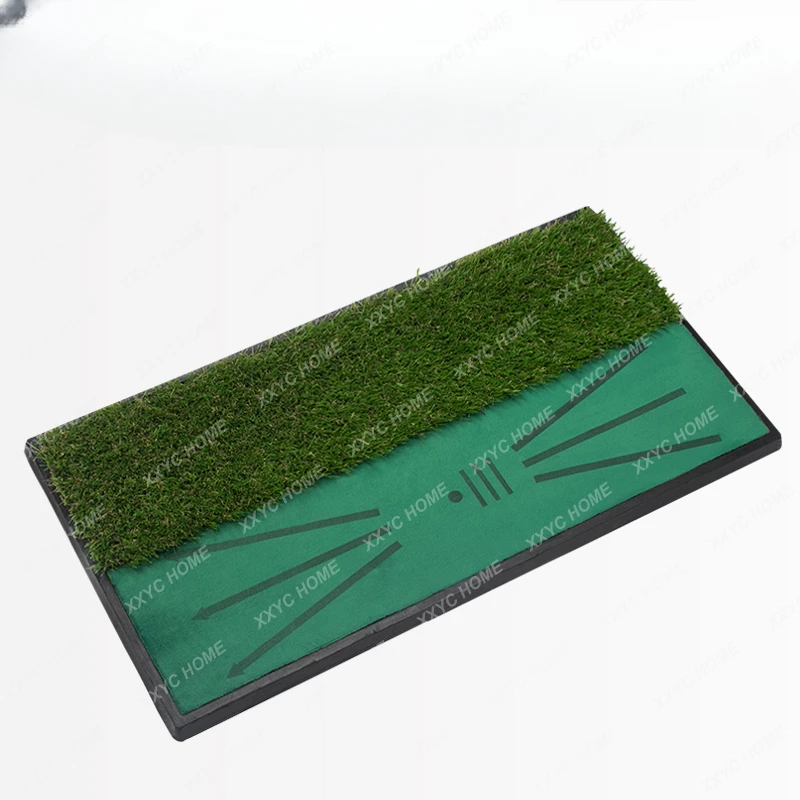 Бархатный двойной коврик для игры в гольф портативный и практичный Коврик