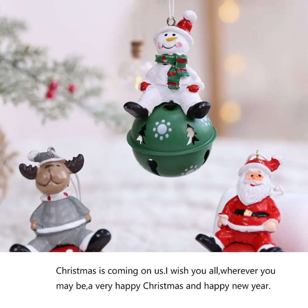 Подвеска из смолы в виде снеговика/лося/Санта-Клауса