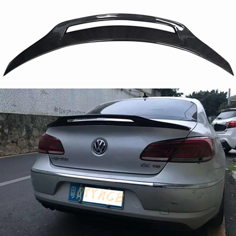 

FOR Volkswagen Passat CC 2009-2018 GT Style Carbon Fiber / FRP Rear Spoiler Trunk Wing
