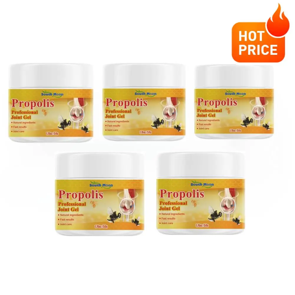 5 шт. 50 г гель для лечения суставов и костей пчелиные яды прополис пчелиный