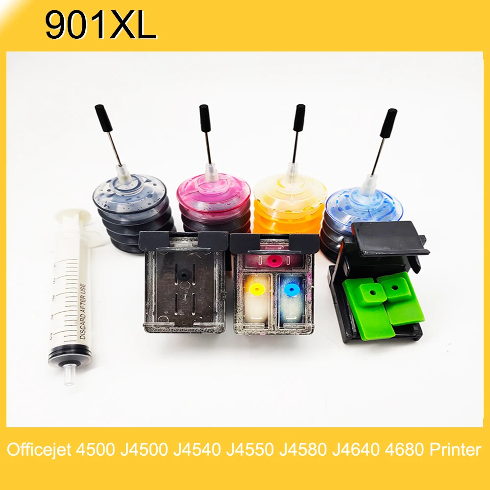 Картридж для принтера HP 901XL 901 струйный картридж Officejet 4500 J4500 J4540 J4550 J4580 J4640 4680