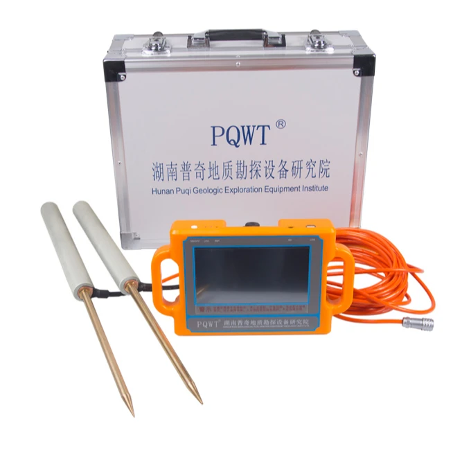 PQWT-S300 Automatic Mapping Water Detector for Drilling Water Well spectrum analyzer Water exploration geophysical equipment