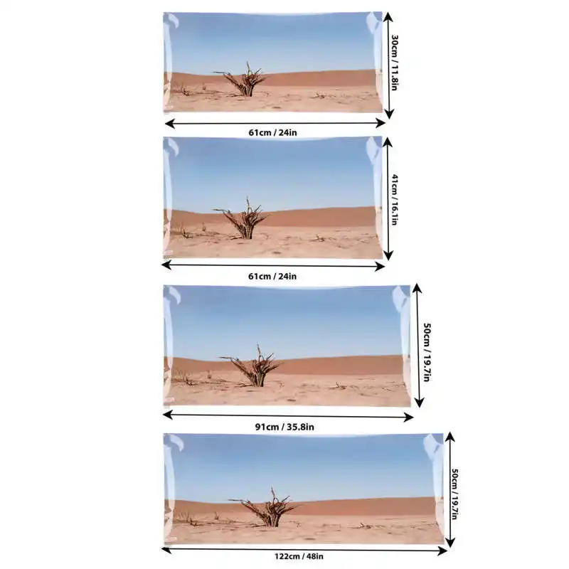 Аквариум фон украшение пустыня сухие ветки узор аквариум обои стикер Украшение |